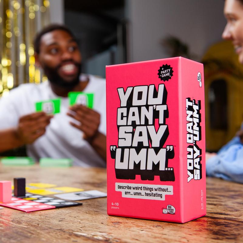 Big Potato | You Can’t Say Umm: A Party Game for Family and Adults, Board Game for Teenagers, Family Word Game, Must Have for Game Night, For 4-12 Players