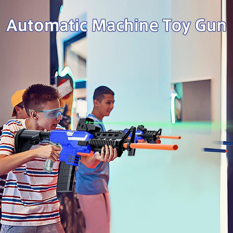 Toy Gun for Nerf Guns Automatic foam blaster -3 Modes with Bipod, 2 Clips and 150 Darts, Electric Toys for Age 8+ Gifts for blackfriday Birthday Xmas