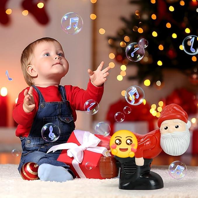 Farting Santa Claus Christmas Bubble Machine Great Gift ldea for kids bubble blower