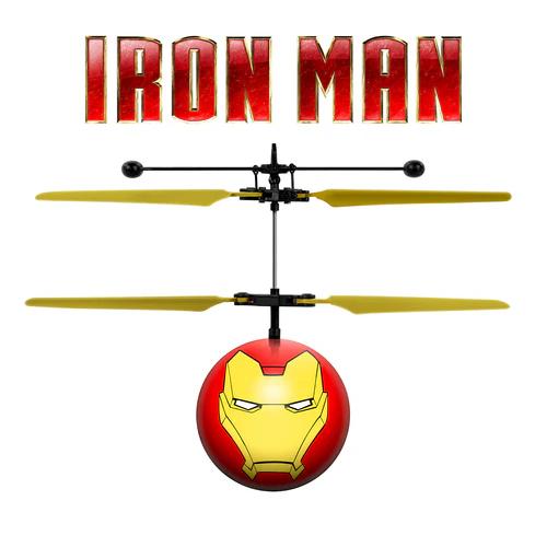 Marvel Licensed Heliball IR Sensor UFO Helicopter Spider-man Iron Man Captain America Hulk Black Panther Deadpool Groot Thor