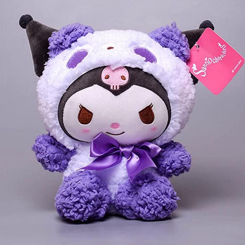 7.9inch Purple Cute Cat Plush Toy, Kawaii Plush Doll, Cute Cartoon Plush Soft Doll, Girl's Gift, Fan Birthday Valentine's Day