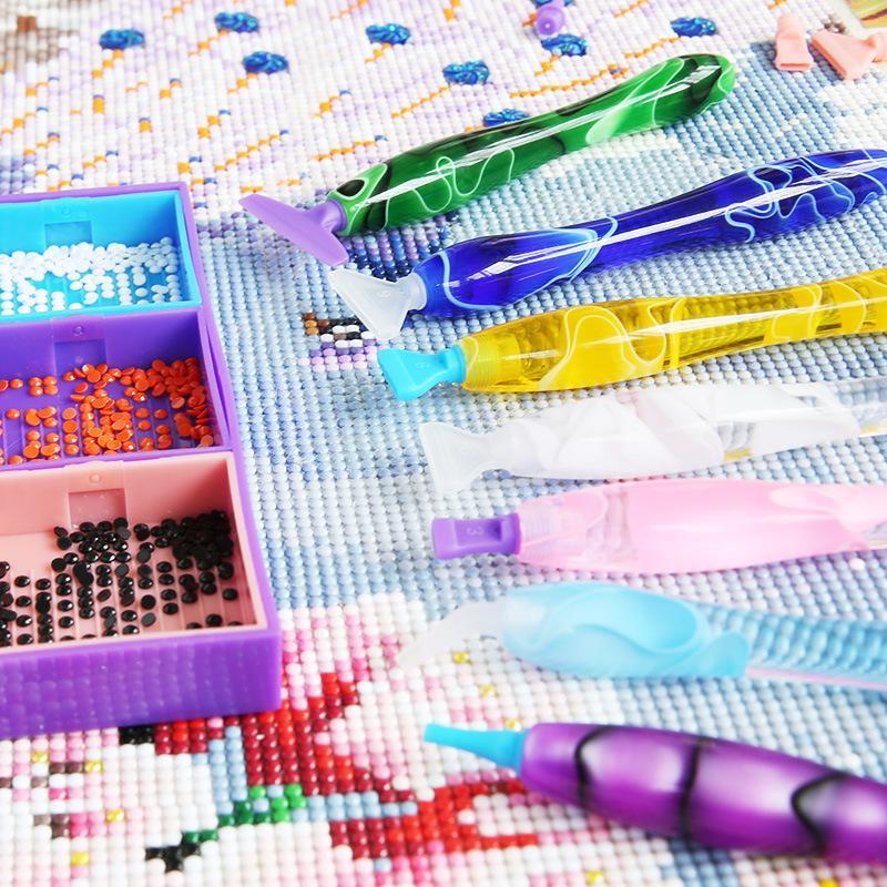 Diamond Arts Colorful Painting Pen, DIY Painting Tool Set, DIY Diamond Arts Colorful Painting Accessories, Christmas Gift