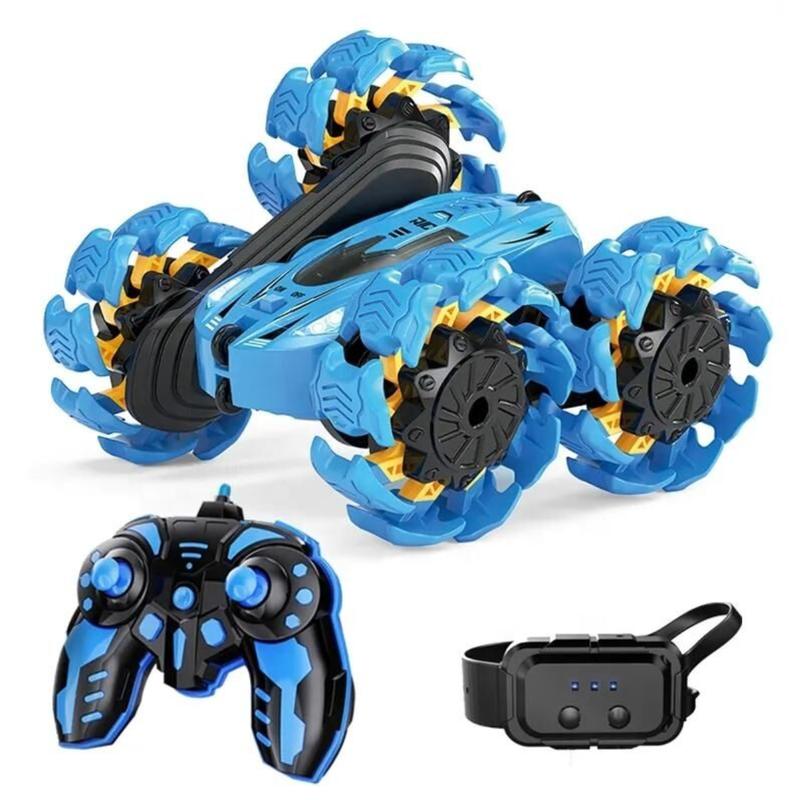 Electric Remote Control Stunt Twist Car, Crawler Car, 360 Rotating RC Crawler for Boys and Girls, Black Friday and Halloween Gifts