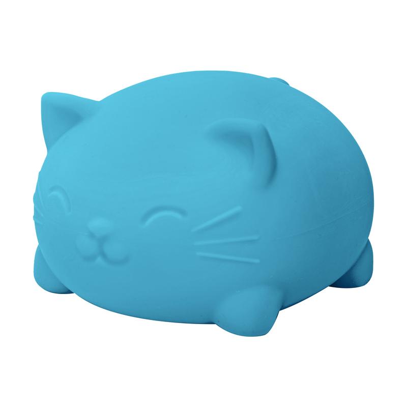 Super NeeDoh Cool Cats - Squishy, Sqeezy, Stretchy Stress Ball Cats -Huge NeeHoh 4.5