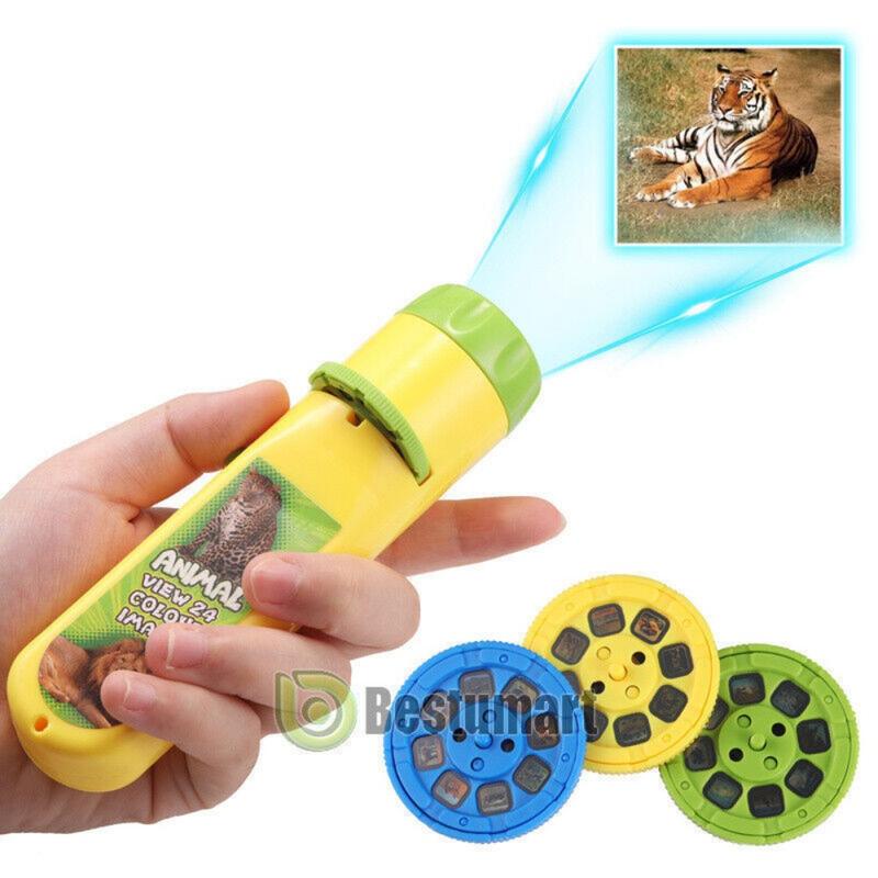 STONESTAR Torch Night Projector Light Eductional Toy For 2 4 6 8 10 Year Old Kids Girl Boy