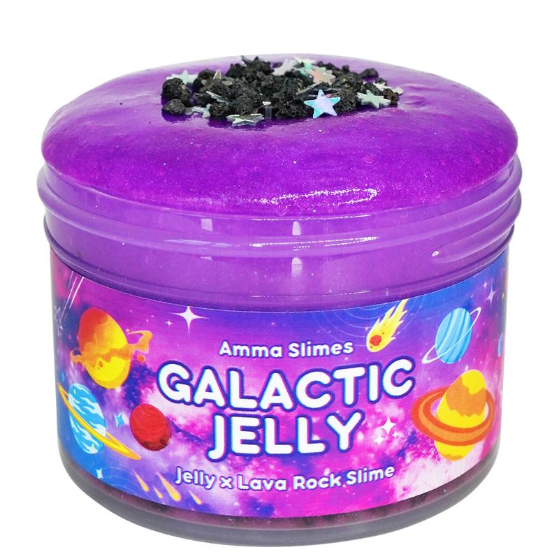 Galactic Jelly Lava Rock Slime - Crunchy Texture