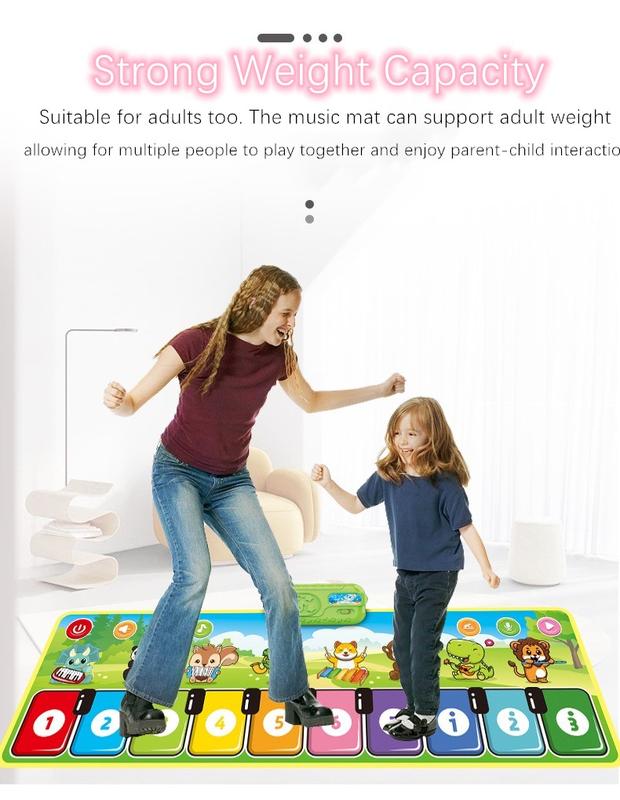 Christmas holiday gift children's piano mat-parent-child music and dance multifunctional game mat