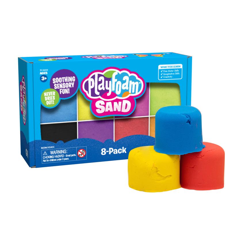 Educational Insights Playfoam Sand 8 Pack, Agwa 3+