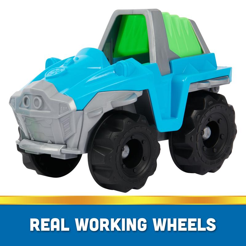 PAW Patrol, Rex’s Dinosaur Rescue Vehicle, Toy Truck with Collectible Action Figure, Sustainably Minded Kids Toys for Boys & Girls Ages 3 and Up