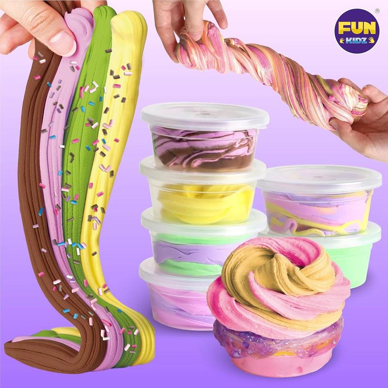 Gift Butter Slime Kit for Girls 10-12, Fun  z Ice Cream Soft Slime Making Kit Ages 8-12   s Slime Toys Ideal Birthday Party Present