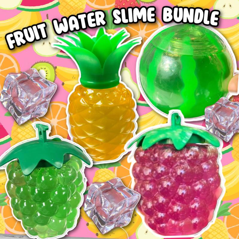 FRUIT WATER SLIME (4 PACK BUNDLE)