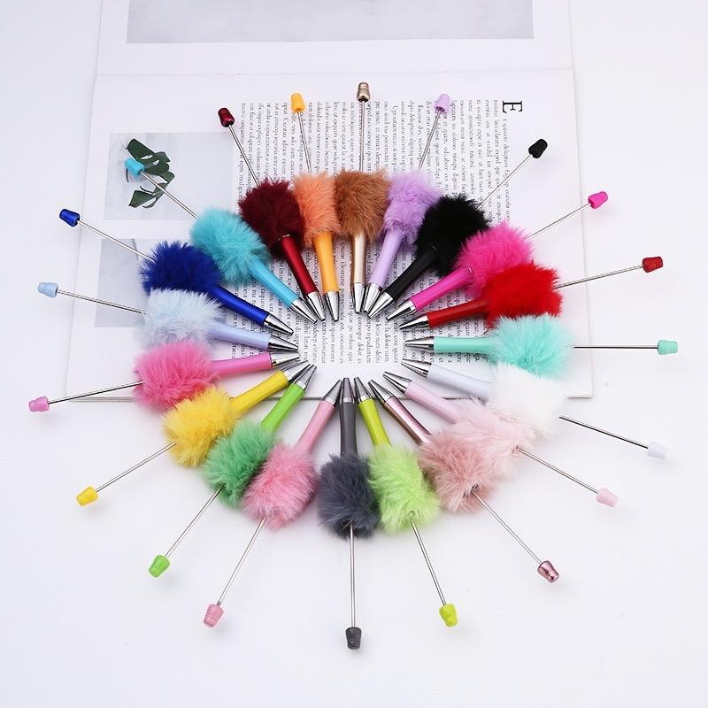 [Beading Pens]  7 Pieces Pen Set  Pen Extension Bar - Specialty DIY Supplies Beads for Pen Decoration Beaded Pens