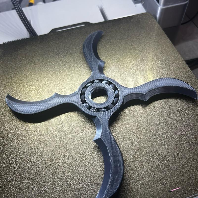 Fidget Blade Spinner. 3d printed for Cosplay or playing around