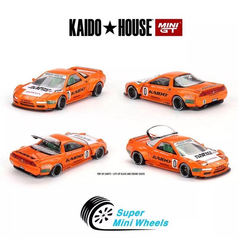 Mini GT x Kaido House 1:64 Honda NSX Kaido Racing V1 Orange KHMG119