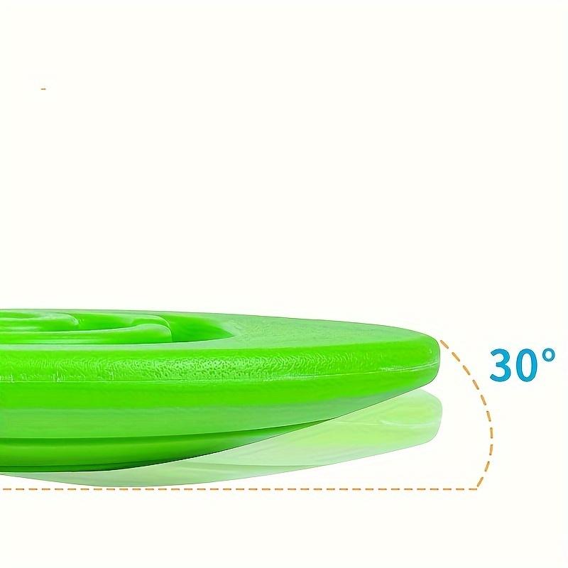 Children's Sensory Snail Wood Surf Balance Board, Plastic Egg-Shaped Balance Table, Concentration Training Toys, Family Fitness Equipment, Halloween Christmas Gifts, Carnival, Available in Red, Yellow, Blue, Green, Pink