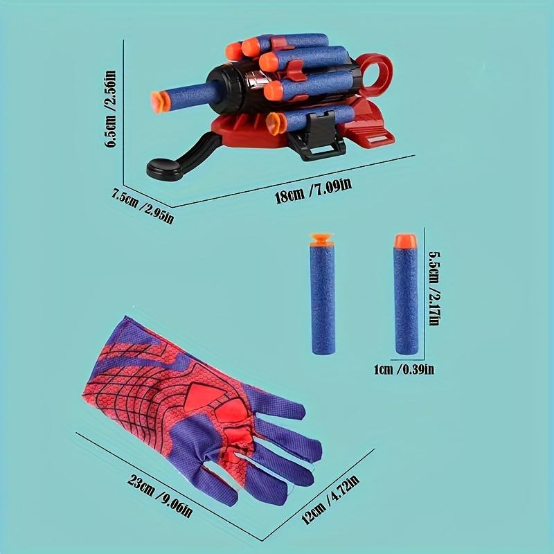 1pc Spider Web Glove Shooter Toy, Role Playing Launcher With Glove Toy, Birthday Party Gift, Halloween Christmas Gift