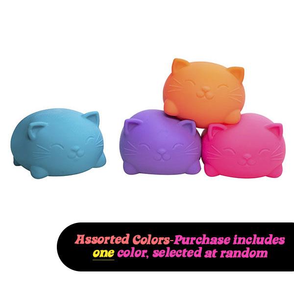 Super NeeDoh Cool Cats - Squishy, Sqeezy, Stretchy Stress Ball Cats -Huge NeeHoh 4.5