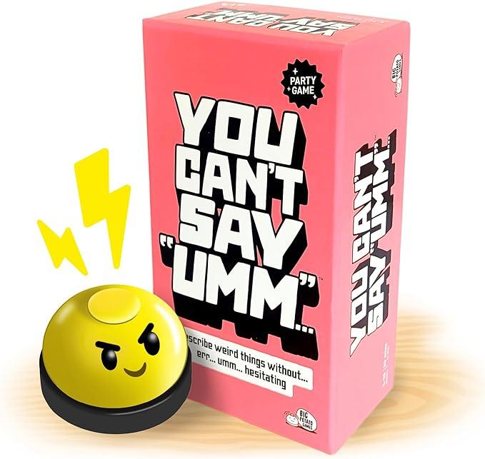 Big Potato | You Can’t Say Umm: A Party Game for Family and Adults, Board Game for Teenagers, Family Word Game, Must Have for Game Night, For 4-12 Players