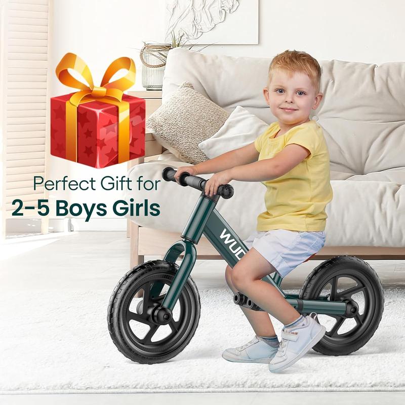 Toddler Balance Bike 2 Year Old - No Pedal Bike for Kids 24 Months to 5 Years Old, Tool-Free with Adjustable Seat, Gift Bike for 2-5 Boys Girls