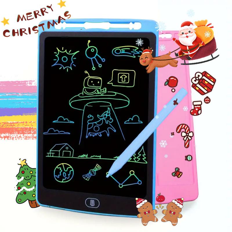 Children's LCD writing board, 8.5-inch, 10 inch children's graffiti toys, color drawing boards that can be painted and wiped as needed, educational and learning toys for birthday gifts for boys and girls aged 3-8