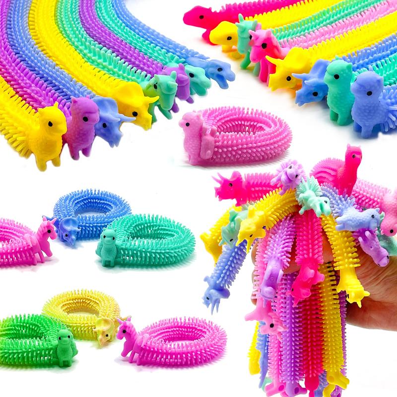 30 Pack Stretchy Strings Fidget Toys Vibrant Sensory Toys for Kids and Adults Stress Relief - Anti-Anxiety Toys - Perfect for Children's Day, Birthday Gifts, Party Favors