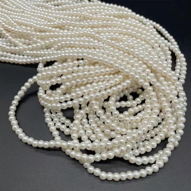 Glass pearl  beads   for diy. 6mm 8mm 10mm