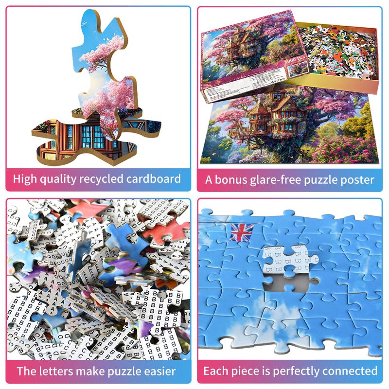 HUADADA Adult Jigsaw Puzzle 