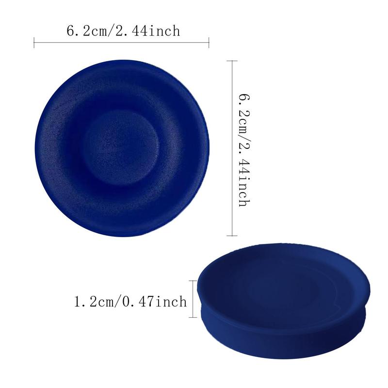 Portable Silicone Flying Disc Set, 6pcs Mini Round Flying Disc, Portable Flying Discs for Outdoor Use