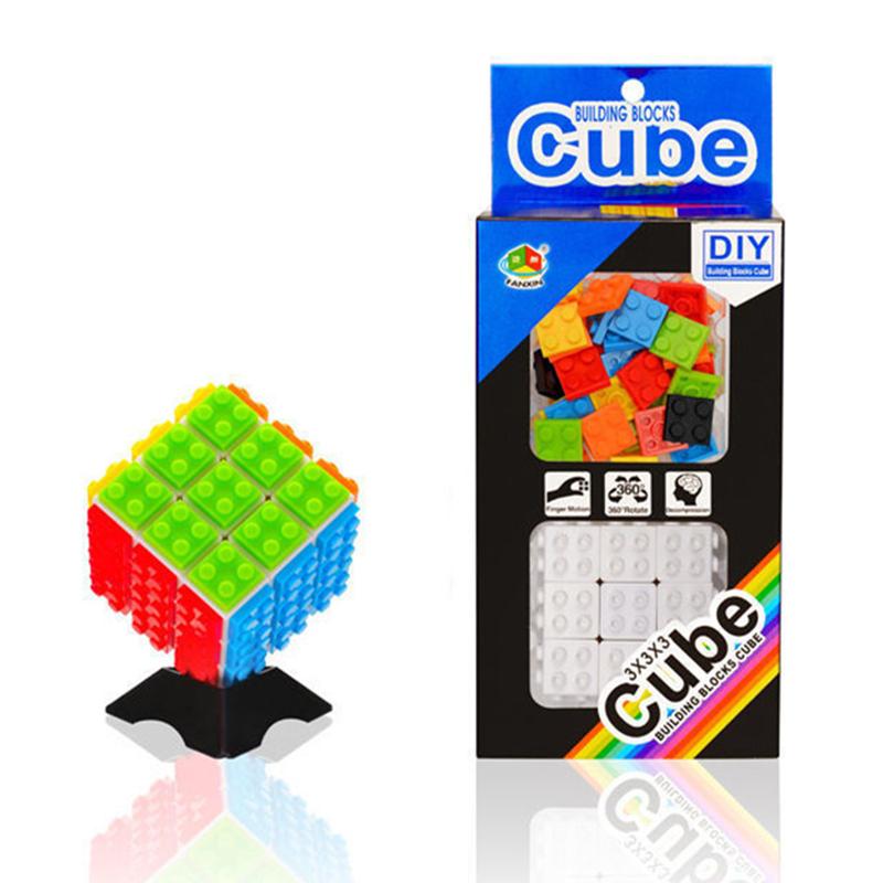 Building block Rubik's cube 3x3x3 educational detachable professional 3x3 educational toy gift