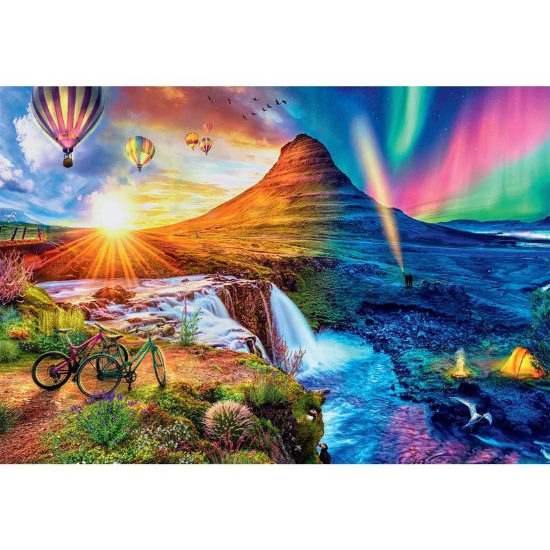 Icelandic Mountain - 2000 Piece Jigsaw Puzzle for Adults Challenging Puzzle Perfect for Game Nights - Finished Puzzle Size is 38.50 x 26.50