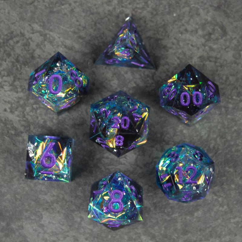 Frostbite DnD Dice Set - Dice for Dungeons and Dragons, D&D, RPGs