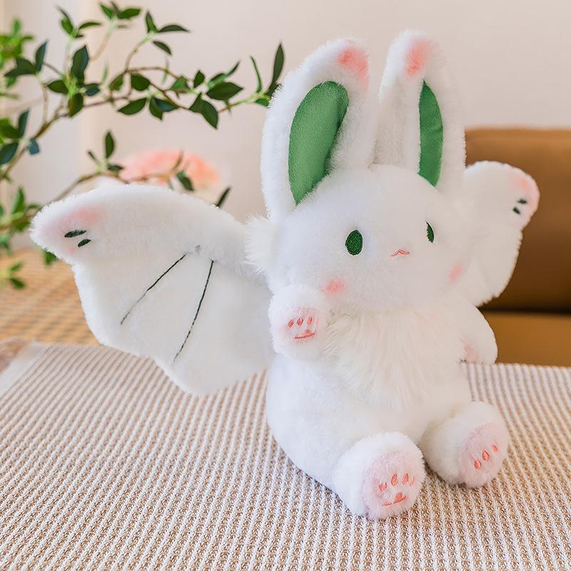 11-inch Flying White Rabbit Doll Rabbit Plush Toy Cartoon Decorative Gift Birthday Gift & Holiday Gift