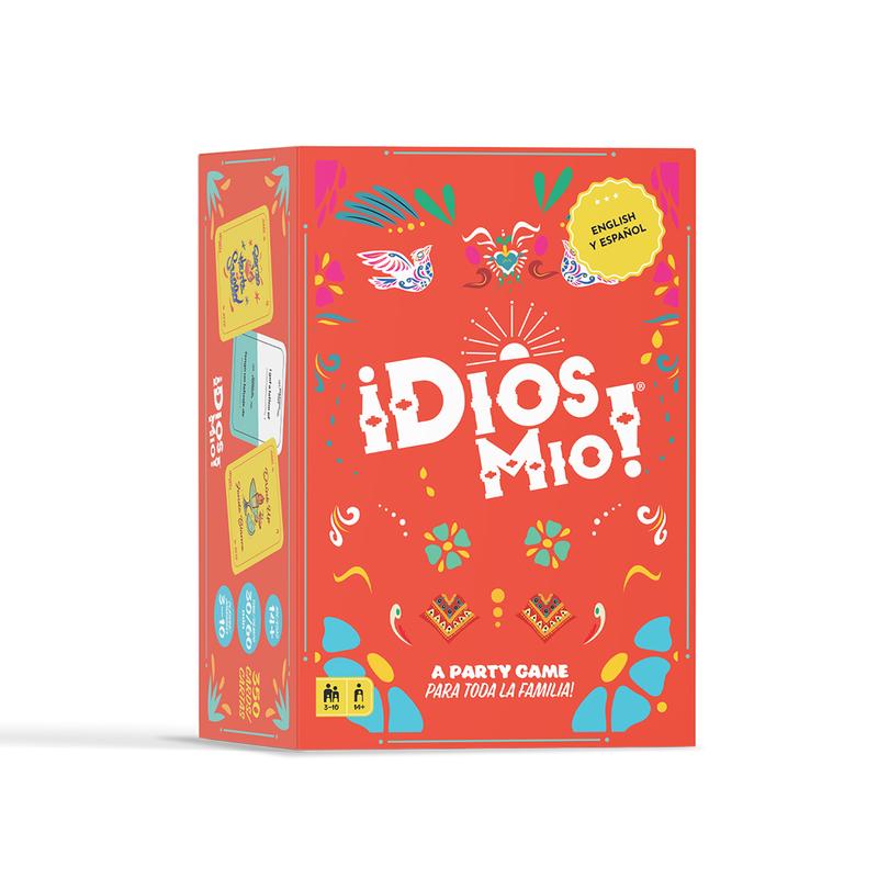 ¡Dios Mio! Party Card Game - Base Pack for Ages 14 and Up, from Fitz Games - Bilingual Spanish Party Game for Teens and Adults