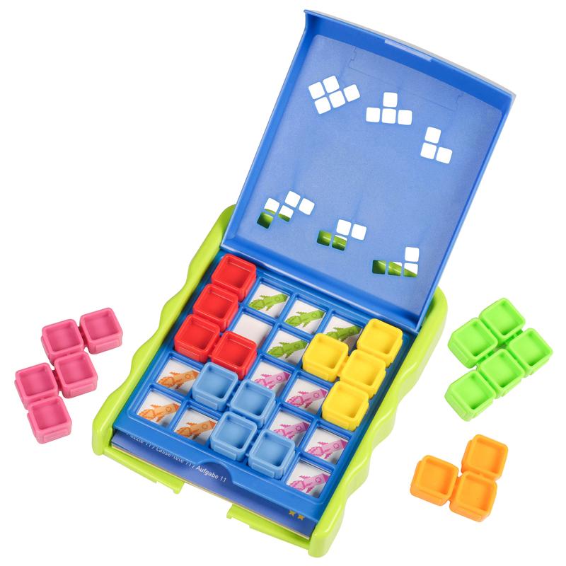 Educational Insights Kanoodle Jr. Classroom Pack of 10, 60 Puzzles in Each Game, Ages 4+