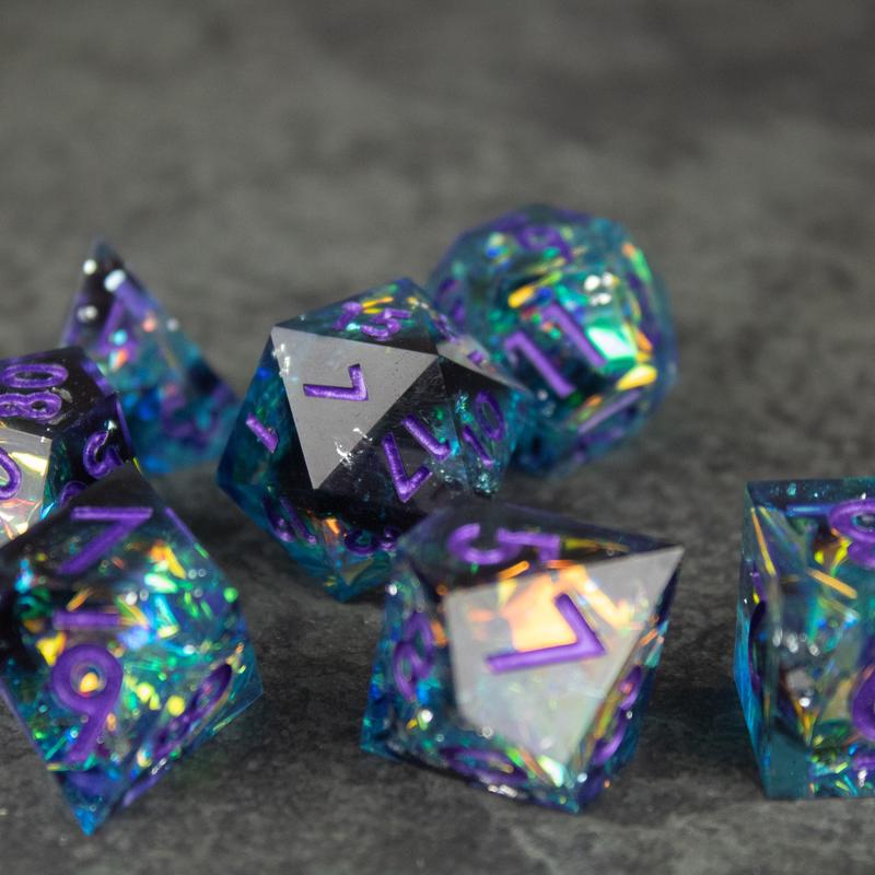 Frostbite DnD Dice Set - Dice for Dungeons and Dragons, D&D, RPGs