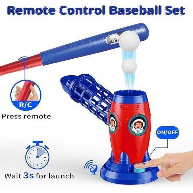 T Ball Sets for kids 5.8,Tee Ball Set with Plastic Baseball Bat,ToddlerBaseball Game Sports & Outdoors Toys, BaseballTraining Equipment for Youth 3-5, Tball set Giftsfor Boys Girls 8-12