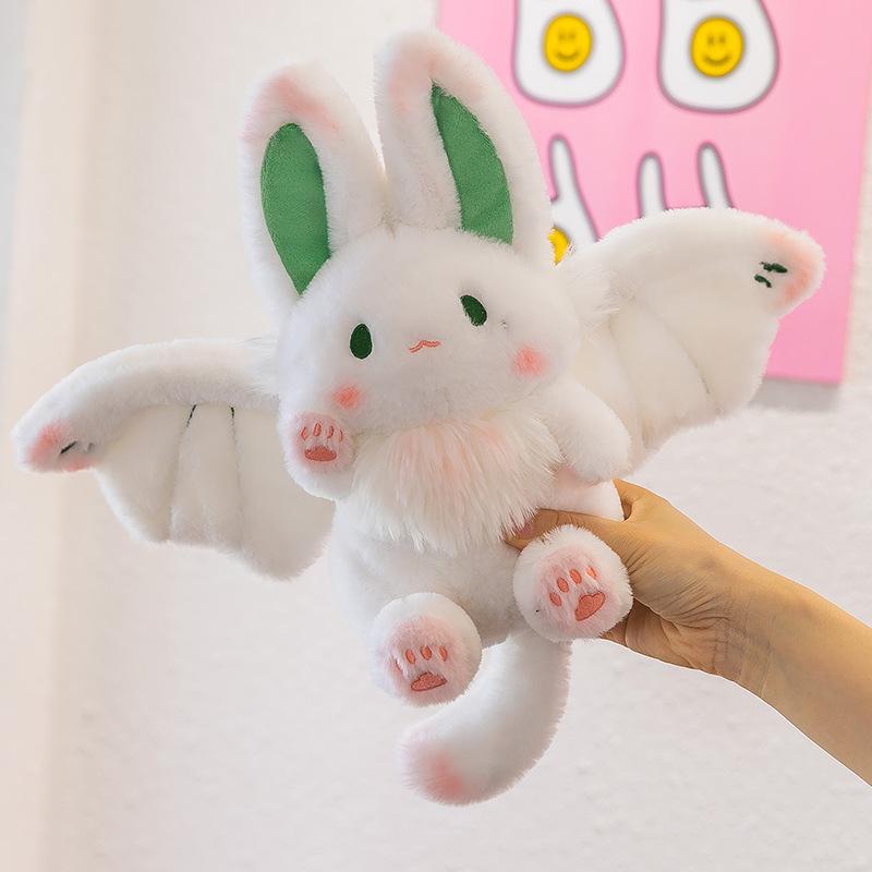 11-inch Flying White Rabbit Doll Rabbit Plush Toy Cartoon Decorative Gift Birthday Gift & Holiday Gift