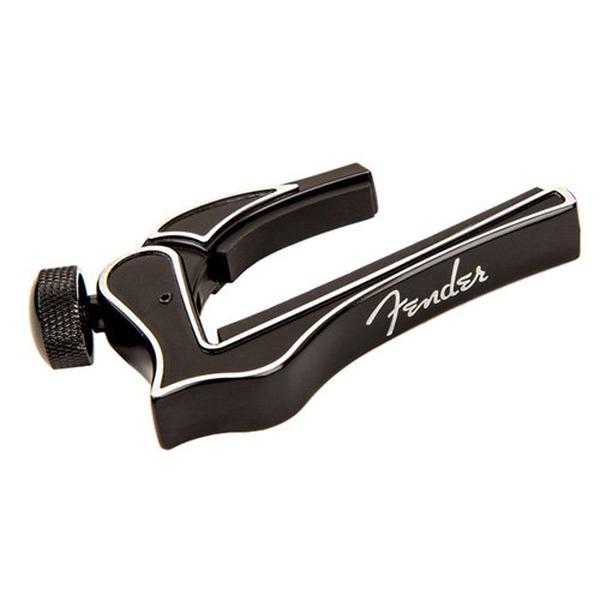 Genuine Fender Dragon Acoustic or Electric 6-String Guitar Capo - BLACK