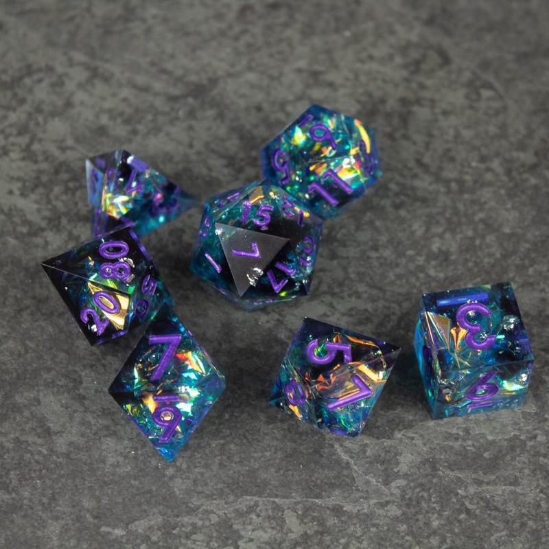 Frostbite DnD Dice Set - Dice for Dungeons and Dragons, D&D, RPGs