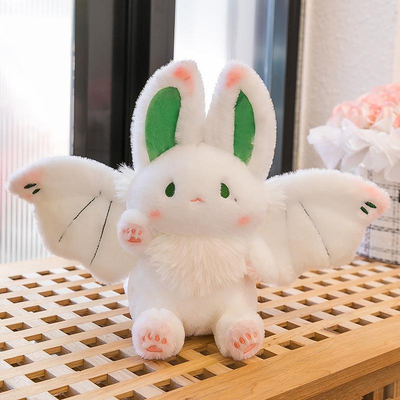 11-inch Flying White Rabbit Doll Rabbit Plush Toy Cartoon Decorative Gift Birthday Gift & Holiday Gift