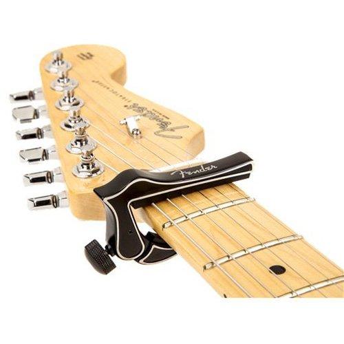 Genuine Fender Dragon Acoustic or Electric 6-String Guitar Capo - BLACK