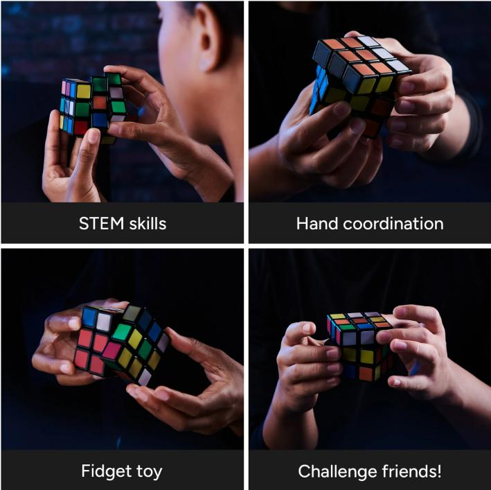 Rubik’s Phantom, 3x3 Cube Advanced Puzzle Game, for Ages 8 and up