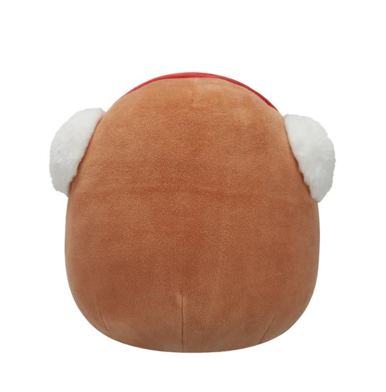 Squishmallows 8 inch Jordan The Gingerbread Cookie with Earmuffs - Child's Ultra Soft Animal