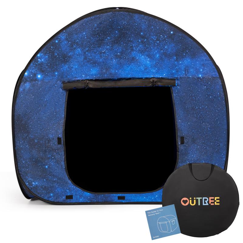 OUTREE Sensory Tent 47 * 47 * 47 in, Sensory Tent for Kids with Autism, pop up Play Tent