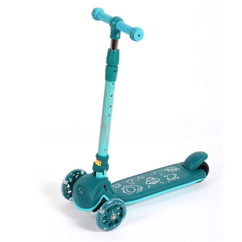 Kick Scooter for Kids, Wheel with Brake, Adjustable Height Handlebar, Lightweight, Aged 3-10, Wide Standing Board toddler scooter