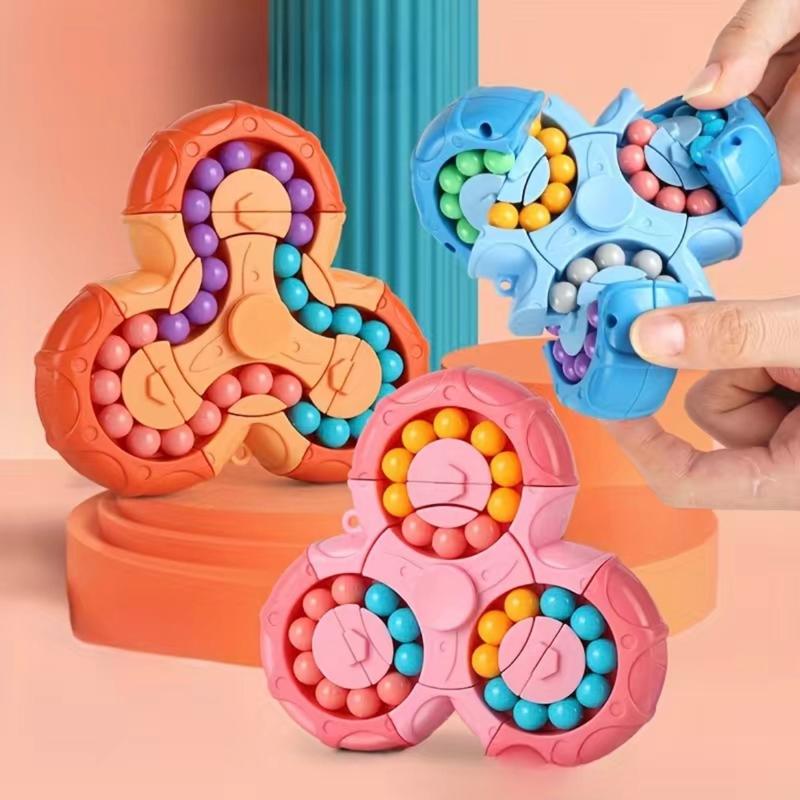 Six-sided Rotating Finger Gyro Fingertip Toy, Puzzle Early Education Toy, Exercise Thinking Space Imagination Ability, Leisure Toy Educational