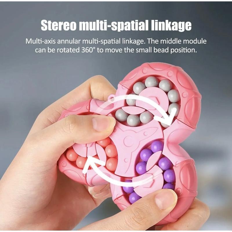 Six-sided Rotating Finger Gyro Fingertip Toy, Puzzle Early Education Toy, Exercise Thinking Space Imagination Ability, Leisure Toy Educational