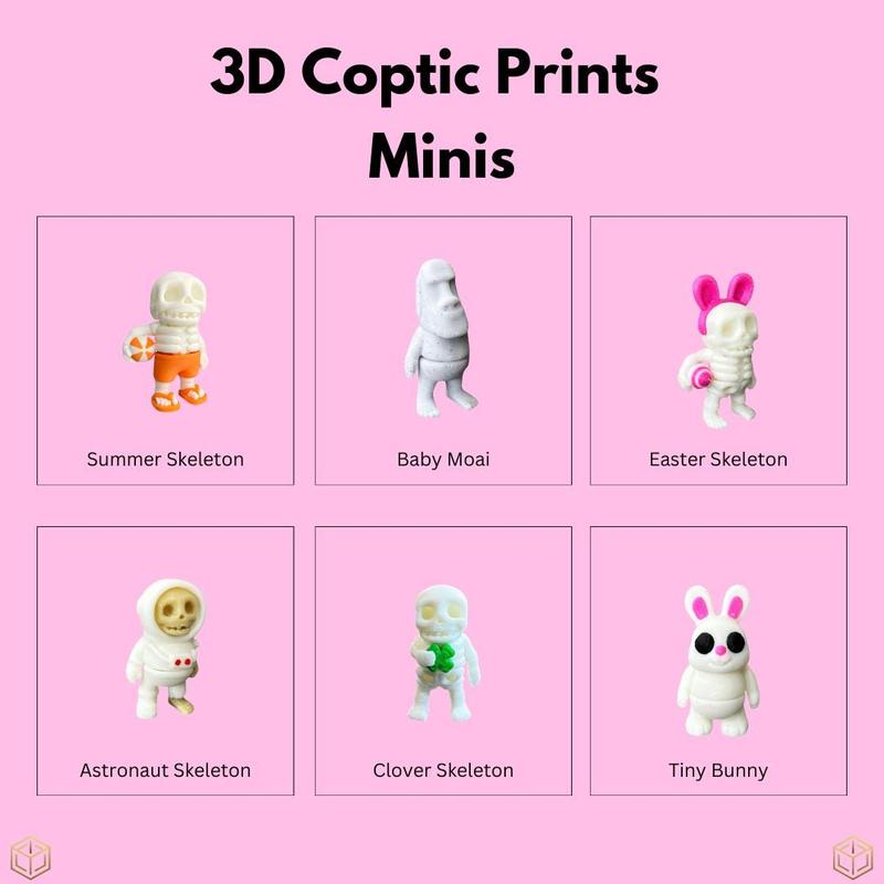 Mini Animals | Pick Your Own | Articulating Tiny Animals | 3D Printed Fidget Toy | Advent Calendar | Bulk Animal Gifts | Baby Animals