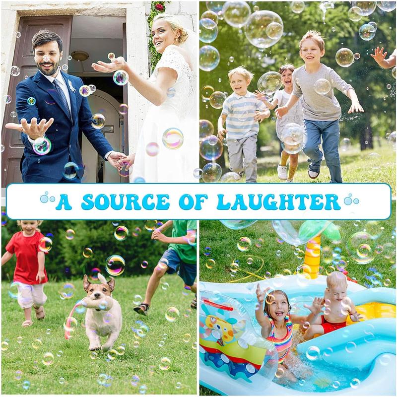 Christmas Bubble Machine Gun Kids Toys, FOR SUMMER, Bubble Gun with Colorful Lights and Thousands Bubbles, Outdoor Toy Birthday Party Favors Gifts for Boys Girls Age 3 4 5 6 7 8 9 10 11 12 Years Old