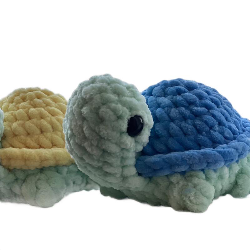 Miniature Crochet Sea Turtle Collectible